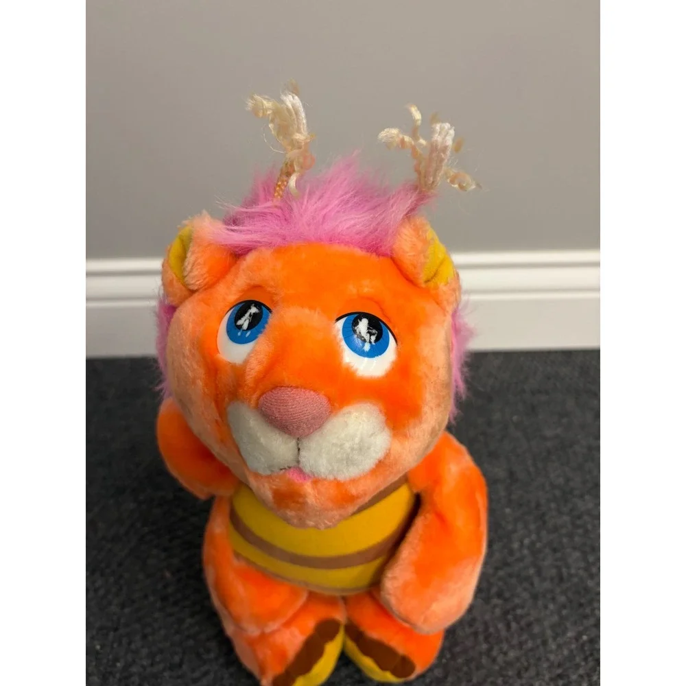 Vintage 1984 Disney Wuzzles Bumblelion Plush Hasbro Softies 80s Toy Collectible